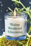Anthropologie Book Boxed Fresh Spring Rain & Bright Bergamot Glass Candle In Multi
