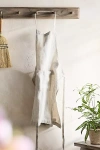 Anthropologie Botanical Linen Apron In Neutral