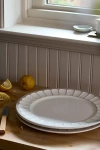 Anthropologie The Latte Stoneware Dinner Plates, Set Of 4: Boulevard Edition In Neutral