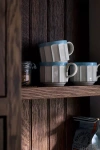 Anthropologie Boulevard Latte Stoneware Mug In Neutral