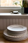 Anthropologie The Latte Stoneware Side Plates, Set Of 4: Boulevard Edition In Neutral