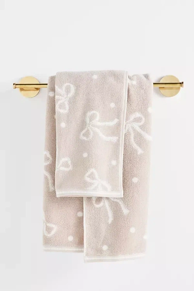 Anthropologie Bow Icon Cotton Towel Collection