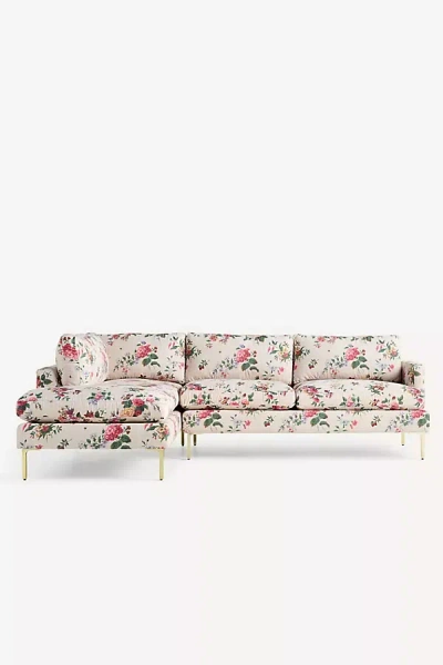 Anthropologie Bowen Chaise Sectional In Multi