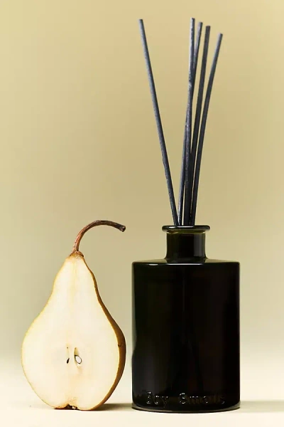 Anthropologie Boy Smells Woody Hinoki Fantôme Glass Reed Diffuser In Black