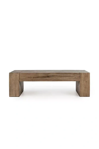 Anthropologie Bristol Reclaimed Oak Coffee Table In Brown
