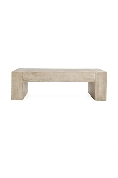 Anthropologie Bristol Reclaimed Oak Coffee Table In Neutral