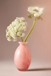 Anthropologie Bristol Soda Glass Bud Vase In Pink
