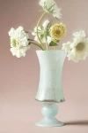 Anthropologie Bristol Soda Glass Bud Vase In Blue
