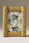 Anthropologie Brooke Patterned Frame In Yellow