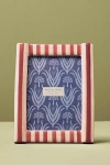 Anthropologie Brooke Striped Picture Frame In Red