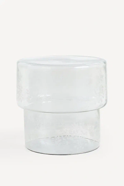 Anthropologie Bruno Glass Side Table