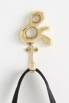 Anthropologie Bubble Ampersand Symbol Hook In Gold