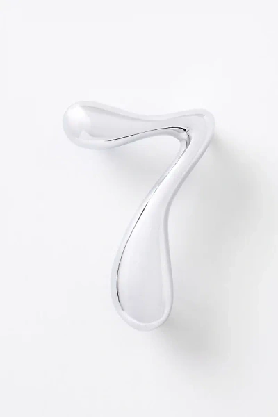 Anthropologie Bubble Polished Chrome House Numbers