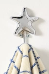 Anthropologie Bubble Star Symbol Hook In Silver