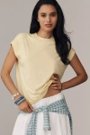 Anthropologie By  Muscle Tee In Yellow