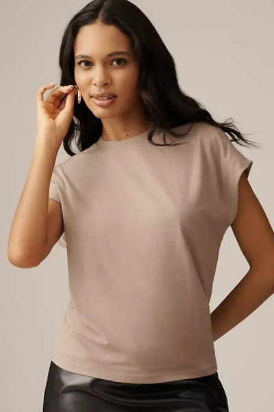 Anthropologie By  Muscle Tee In Brown