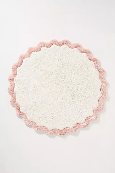 Anthropologie Ernestine Bath Mat In Orange