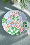 Anthropologie By Hope Printed Melamine Dinner Plate In Multi