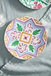 Anthropologie By Hope Printed Melamine Dinner Plate In Multi