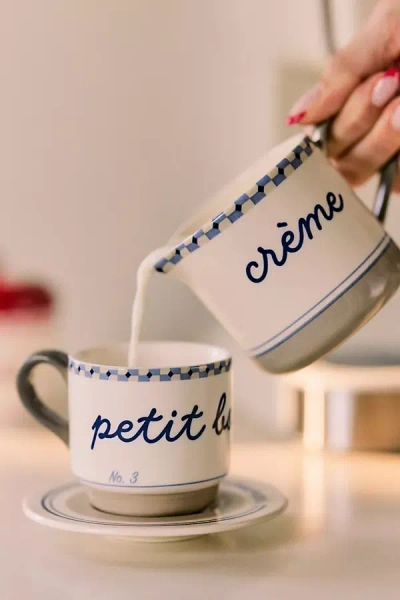 Anthropologie Café Violette Stoneware Creamer
