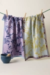 Anthropologie Camila Jacquard Dish Towels, Set Of 2 In Multicolor