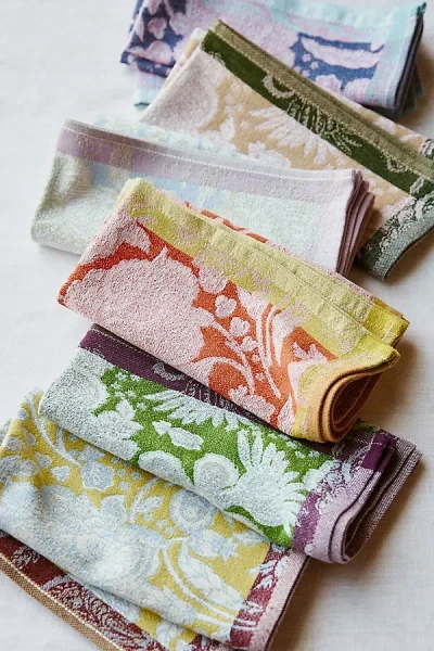 Anthropologie Camila Jacquard Napkins, Set Of 6 In Multi