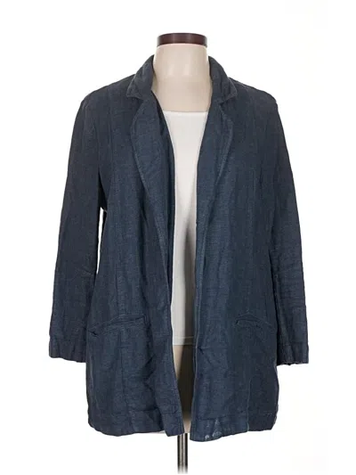 Pre-owned Anthropologie Cardigan Sweater In Blue