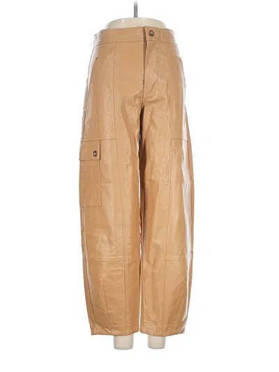 Pre-owned Anthropologie Cargo Pants In Tan
