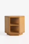 Anthropologie Carla Oak Side Table