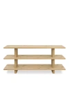 Anthropologie Casey Small Oak Bookcase In Neutral