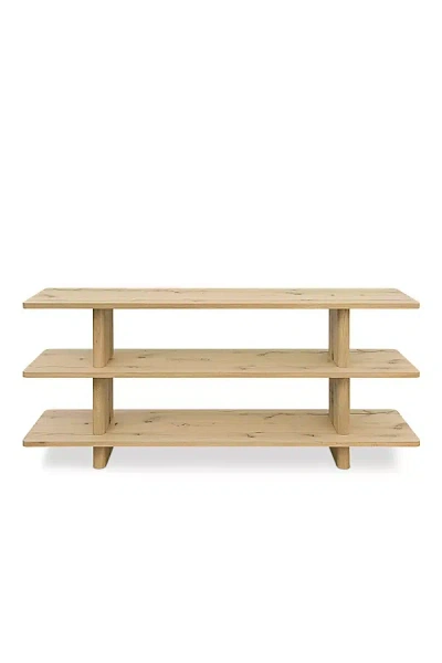 Anthropologie Casey Small Oak Bookcase In Neutral