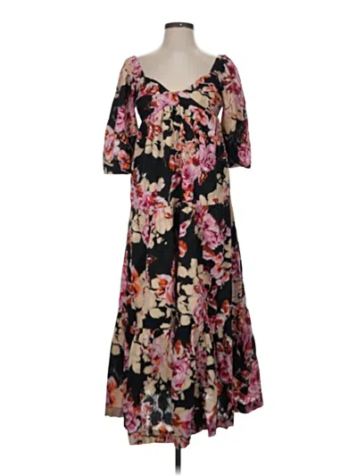 Pre-owned Anthropologie Casual Dress In Black