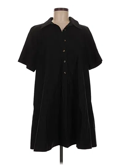 Pre-owned Anthropologie Casual Dress In Black