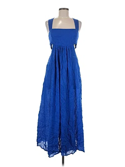 Pre-owned Anthropologie Casual Dress In Blue