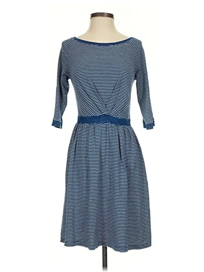 Pre-owned Anthropologie Casual Dress In Blue