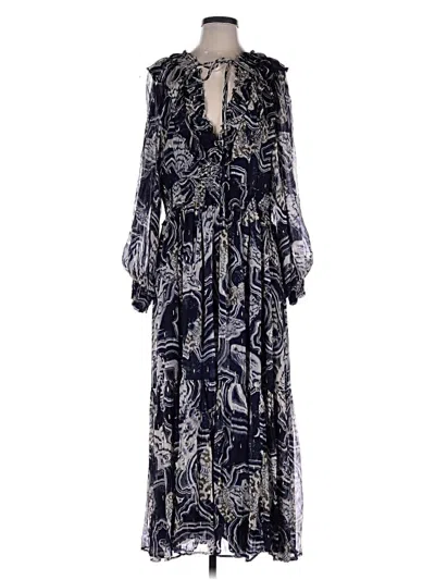 Pre-owned Anthropologie Casual Dress In Blue
