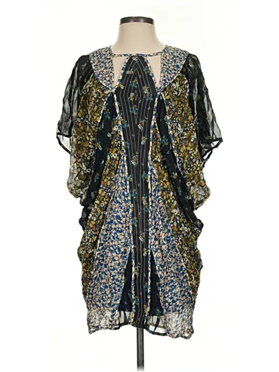 Pre-owned Anthropologie Casual Dress In Blue