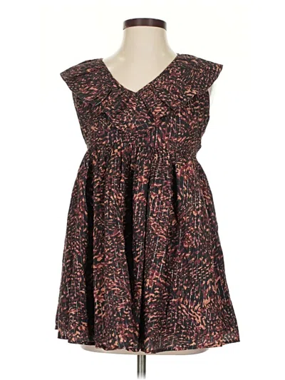 Anthropologie Casual Dress In Brown