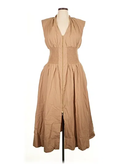 Pre-owned Anthropologie Casual Dress In Brown