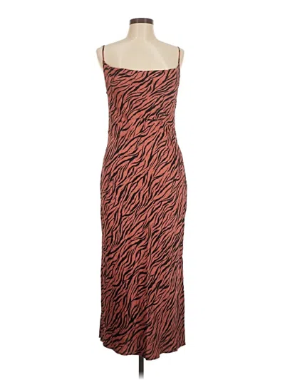 Pre-owned Anthropologie Casual Dress In Brown