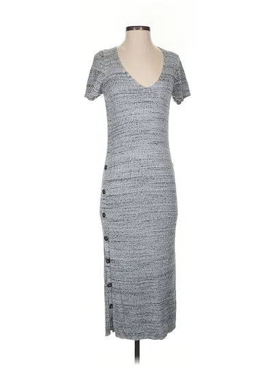 Pre-owned Anthropologie Casual Dress In Gray