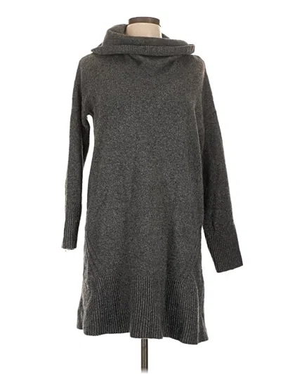 Pre-owned Anthropologie Casual Dress In Gray