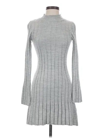 Pre-owned Anthropologie Casual Dress In Gray