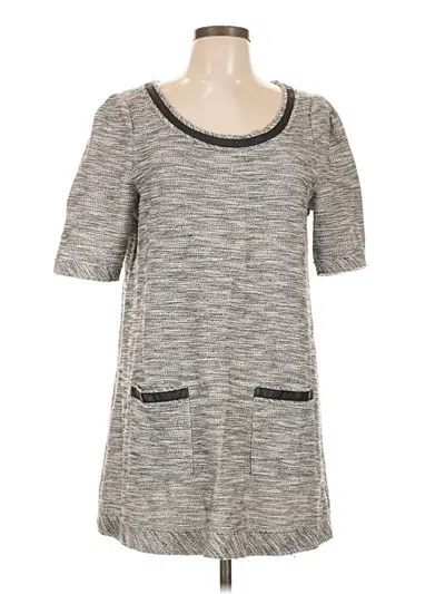 Pre-owned Anthropologie Casual Dress In Gray