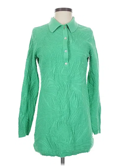 Pre-owned Anthropologie Casual Dress In Green