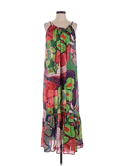 Pre-owned Anthropologie Casual Dress In Green