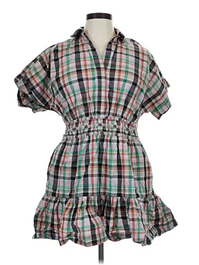 Pre-owned Anthropologie Casual Dress In Green