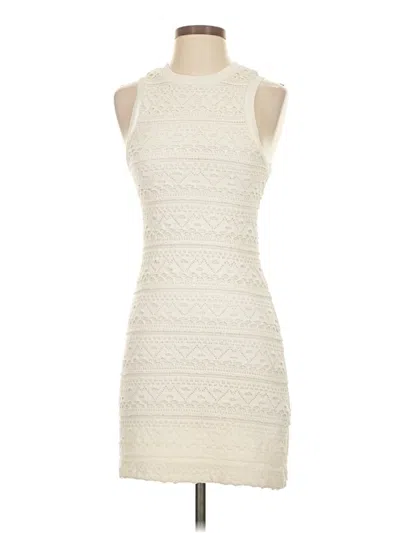 Pre-owned Anthropologie Casual Dress In Ivory