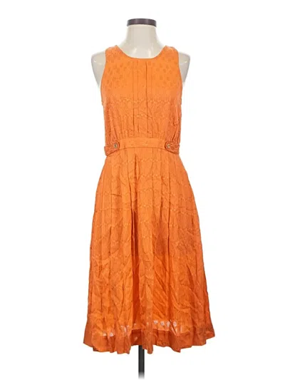 Pre-owned Anthropologie Casual Dress In Orange