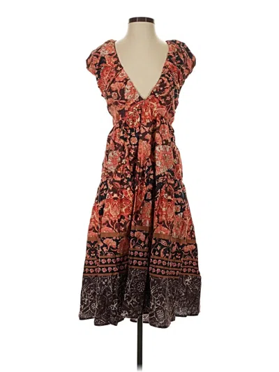 Pre-owned Anthropologie Casual Dress In Orange